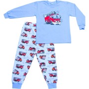 Gyerek pizsama tűzoltóautó mintával Bettymode