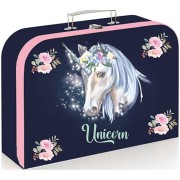 Unicorn I. - lamino bőrönd 34 cm