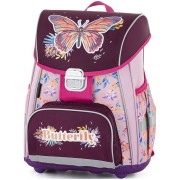 Oxybag PREMIUM Pillangó 23 iskola táska és füzettartó box ajándékba