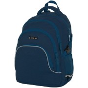 OXY SCOOLER Blue 23 felsős iskolatáska, hátizsák, kulcstartó ajándékba