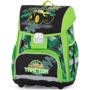 Oxybag PREMIUM Traktor 23 iskola táska és füzettartó box ajándékba