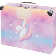 BAAGL Rainbow Unicorn összecsukható bőrönd