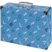 BAAGL Logó - kék összecsukható bőrönd