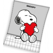 Snoopy Love gyerek gyapjú takaró