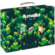 Lamino bőrönd négyzet OXY Playworld Vol. III.