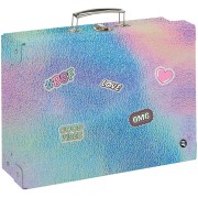 Lamino bőrönd négyzet OXY Go Shiny