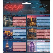 Ars Una City light füzetcímke (3x6 db)