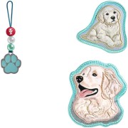 MAGIC MAGS Dog Basty képek GRADE, SPACE, CLOUD, 2IN1 és KID iskolatáskához