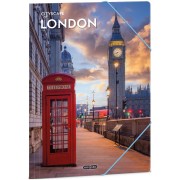 A4-es londoni jegyzetfüzet mappa