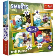 Puzzle 4in1 Élet törpfalván