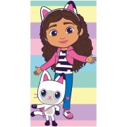 Gabbys Dollhouse Colors fürdőlepedő 70x140 cm