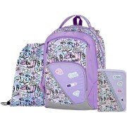 OXY GO OXY GO Funny Girl iskolatáska, 3 részes szett