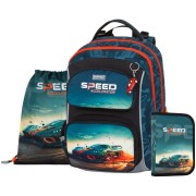 OXY JUMPER Auto iskolatáska elsősöknek