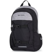 OXY ZERO Grey diák hátizsák