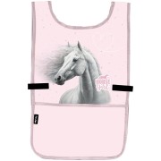 Romantikus ló poncsó kötény