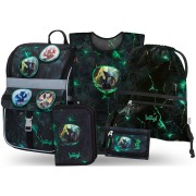Iskolatáska szett Baagl Zippy Sárkányok 5db-os