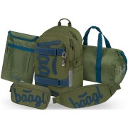 Baagl iskolai szett Skate Olive 5db-os