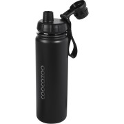 coocazoo rozsdamentes acél kulacs 0,7 l, Black
