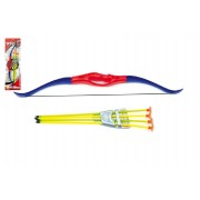 Íj + 4db tapadókorongos nyílvessző 57cm