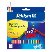 Pelikan színesceruza, 24 szín Trio vékony