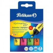 Pelikan szövegkiemelő készlet - 4 szín