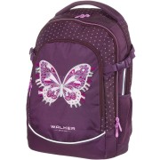 Walker FAME Purple Butterfly felsős  iskolatáska, hátizsák