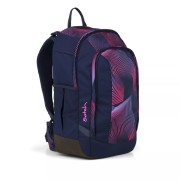 Ergobag Satch match plus diák hátizsák – Seismic Pink