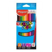 Maped háromszögletű vékony színes ceruza 12 darabos