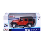 Maisto - 2015 Jeep Wrangler Unlimited, metál narancssárga, 1:24