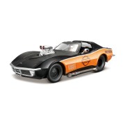 Maisto - Harley-Davidson Custom, 1970 Chevrolet Corvette , 1:24