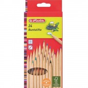 Herlitz színes ceruza nem töredező 24db.