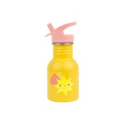A Little Lovely Company - rozsdamentes acél egyrétegű ivópalack, 350 ml – üstökös