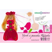 Krasohrátky kreatív készlet Rózsa baba