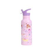 A Little Lovely Company - rozsdamentes acél kulacs, 500 ml – hercegnők