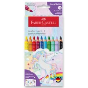 Faber-Castell Colour Grip Jumbo Unicorn színes ceruza 10 szín