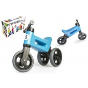 Teddies FUNNY WHEELS motor, kék 2in1, állátható ülésmagasság 28 / 30cm