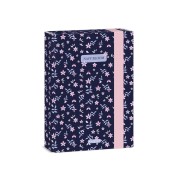ARS UNA Füzetbox A5 Navy Bloom