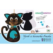 Krasohrátky kreatív készlet Fousek kék macska