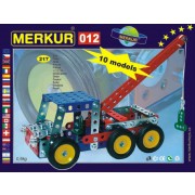 Merkur 012 Vontató jármű  10 modell építőkészlet 217 db.