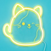 Squishmallows FIZZ Neonfény - Cam Macska