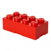 LEGO uzsonnás doboz piros
