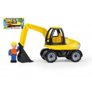 Autó Truckies kotrógép 25 cm, 24 m+ figurával