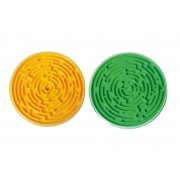 Labirintus játék műanyag golyóval 8cm