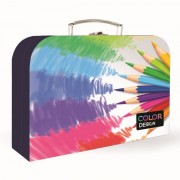 Gyerek bőrönd laminált 34 cm Ceruzák