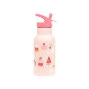 A Little Lovely Company - rozsdamentes acél kulacs, 350 ml - fagylalt