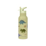 A Little Lovely Company - rozsdamentes acél kulacs, 500 ml - dinoszauruszok