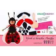 Krasohrátky kreatív készlet Ágnes katicabogár
