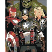Zuty Festőkészletek számok szerint - Avengers