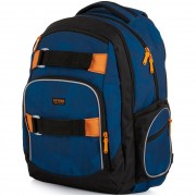 Iskola hátizsák OXY Style Camo blue és kulcstartó ajándékba