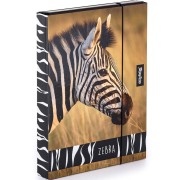 Füzetbox A4-es Jumbo Zebra